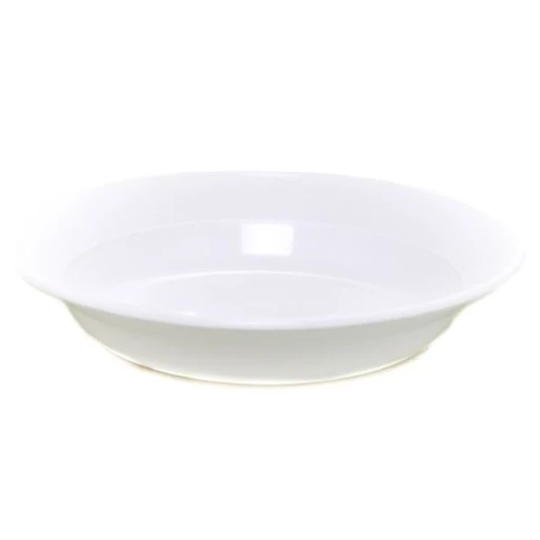 Műanyag sima salátás tányér