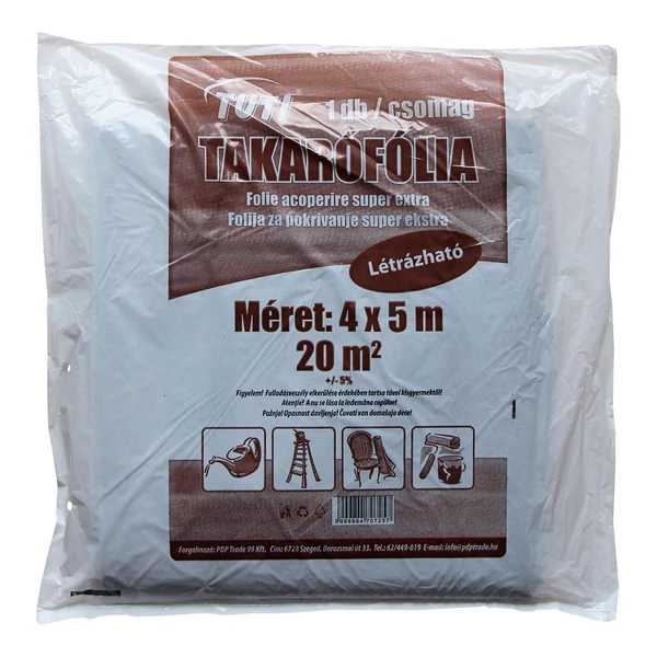 Tuti létrázható takarófólia 20m2