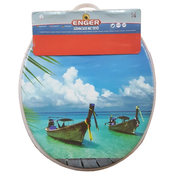 Szivacsos WC tető többféle változatban