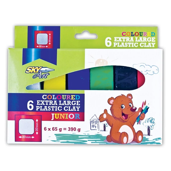 Sky Art Junior színes gyurma PCB-6