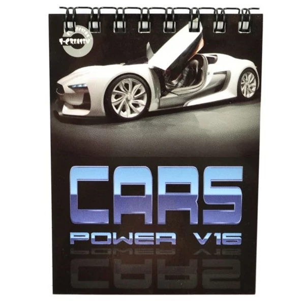 T-Creativ vonalas spirál notesz A/7 méretben - Kosárlabda mintás