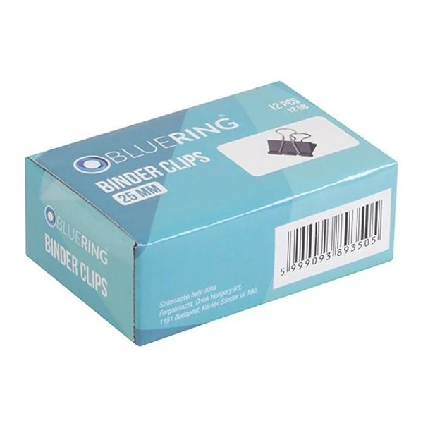 Binderkapocs 25 mm 12 db-os kiszerelésben EAG-0109