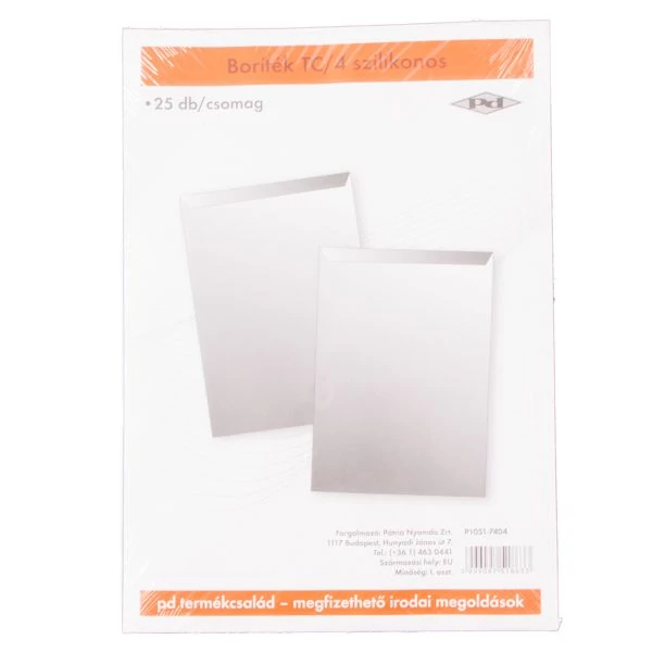 Öntapadós boríték 25 db-os kiszerelésben 229X324mm P1111-1250