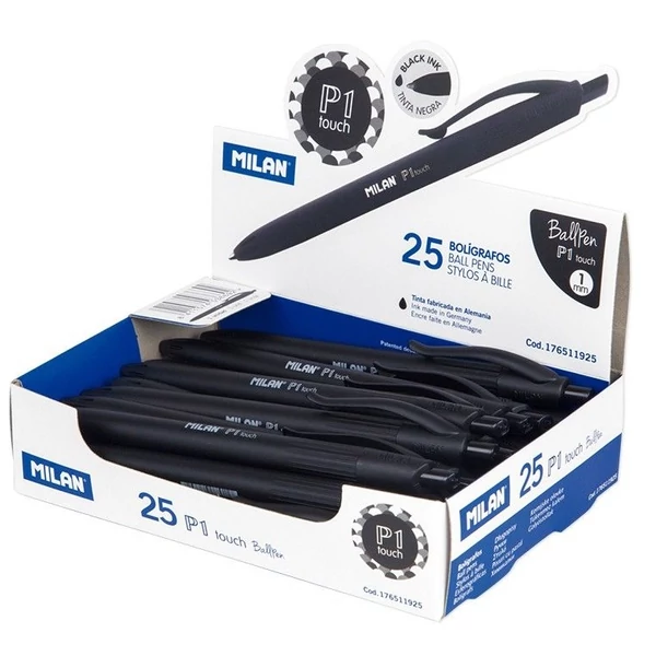 Milan P1 Touch fekete golyóstoll 176511925
