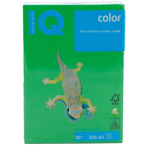 Fénymásolópapír Color A/4-es méretű Intenzív zöld