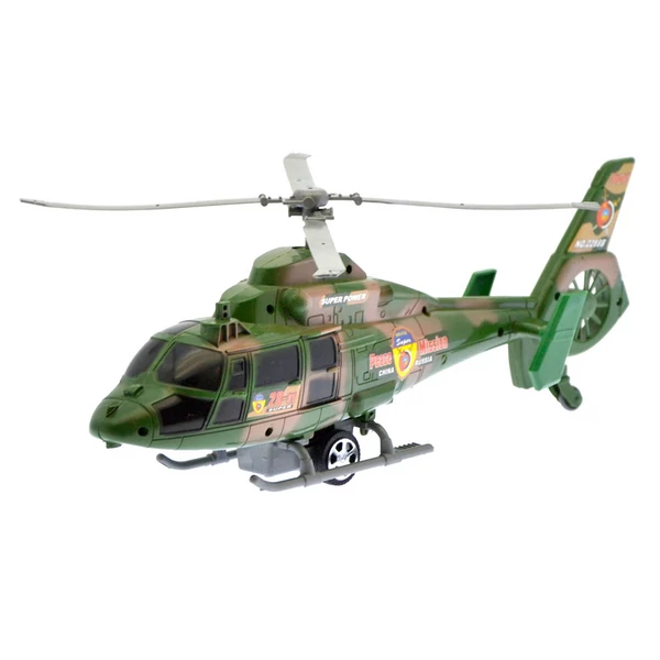 Katonai mintás játék helikopter JA4382