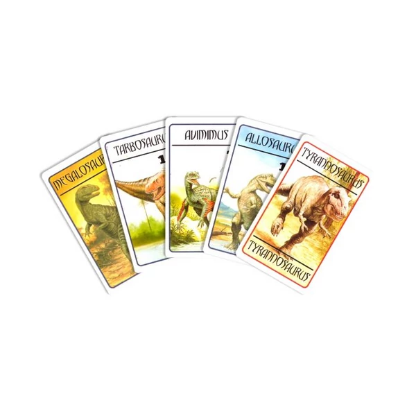 Dinoszauruszos kártya
