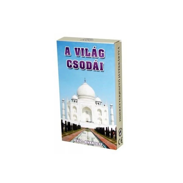 A világ csodái kvartett kártya