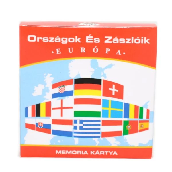 Országok és zászlók memóriakártya