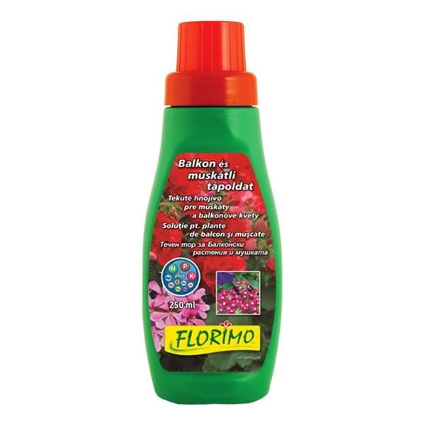 Florimo balkon és muskátli tápoldat 250ml