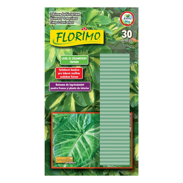 Florimo zöldnövény táprúd 30db