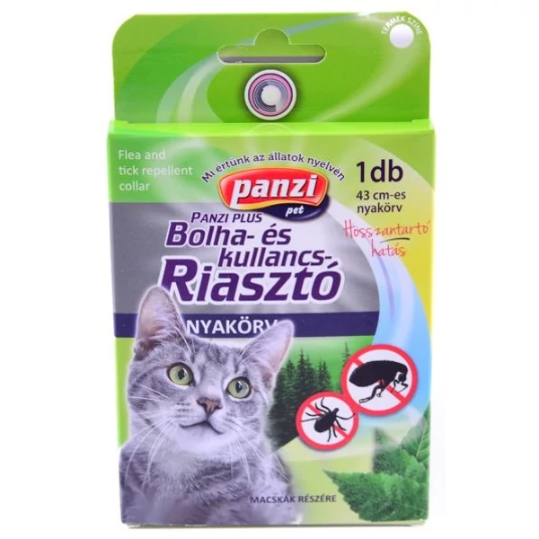 Bolha és kullancsriasztó nyakörv 43cm 304236