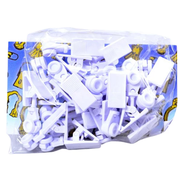 Műanyag görgős függönycsipesz