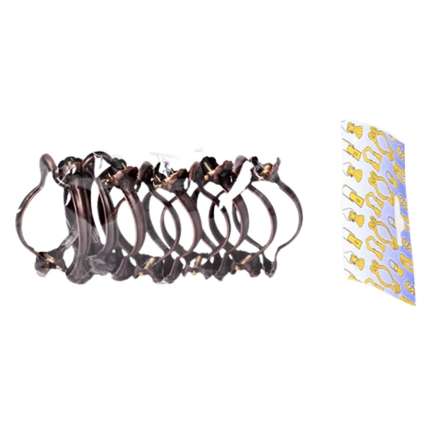 Függönycsipesz karika 10 db-os kiszerelésben 2054