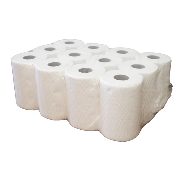 Ipari kéztörlő 14cm 2rétegű, 12tekercs