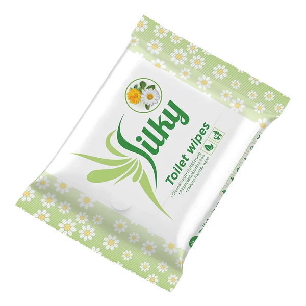 Silky nedves WC papír kamilla 40db