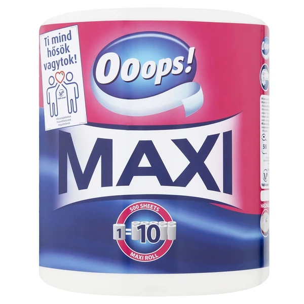 OOPS! Maxi papírtörlő 1tekercs 2rétegű