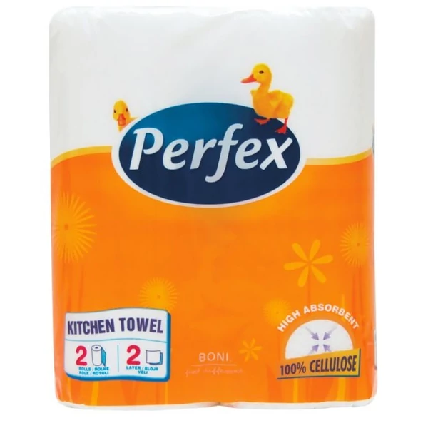 Perfex papírtörlő 2tekercs 2rétegű
