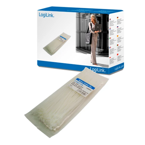LogiLink kábelkötegelő 200*2,5mm 100db