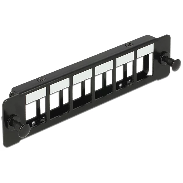 Delock Keystone Mounting Panel 6 Port