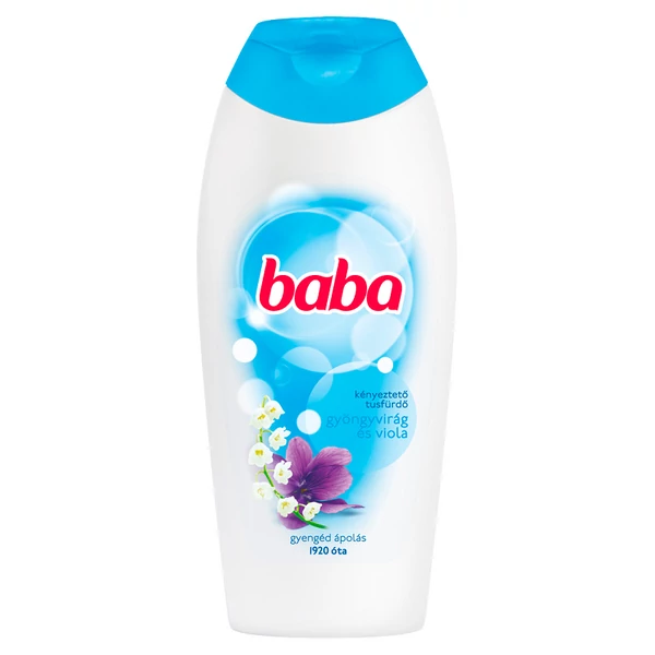 Baba tusfürdő gyöngyvirág & viola 400ml