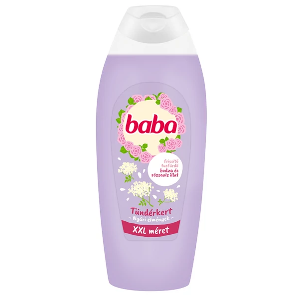 Baba tusfürdő bodza és rózsavíz 750ml