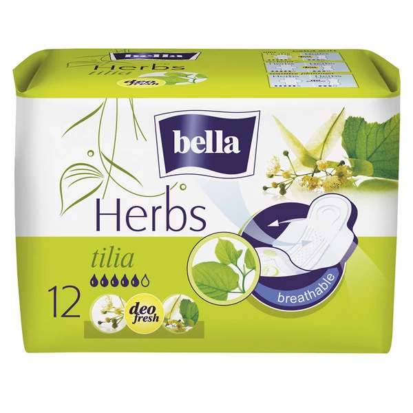 Bella egészségügyi betét herbs hársfa 12db