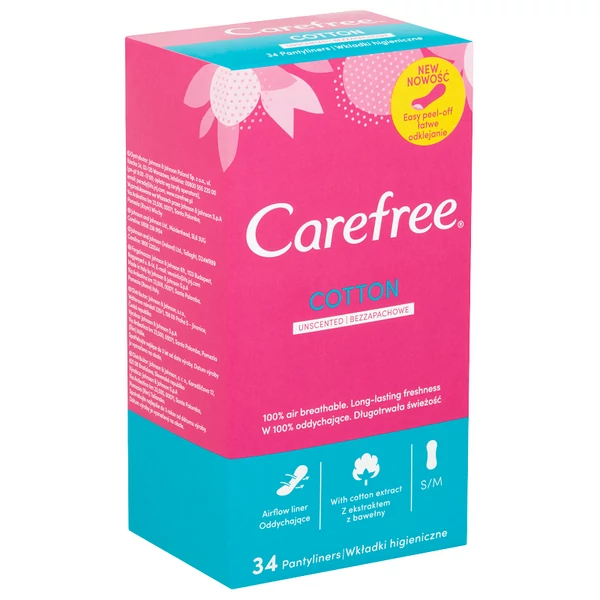 Carefree tisztasági betét 34db