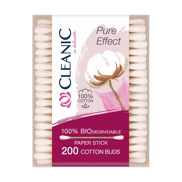 Cleanic Pure Effect dobozos fültisztító 200db