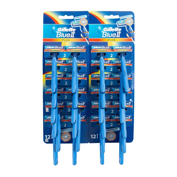 Gillette Blue II Plus eldobható borotva 24db