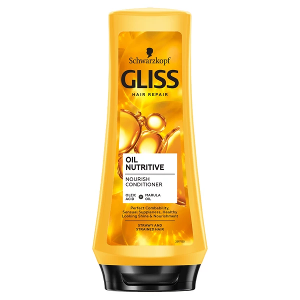 Schwarzkopf Gliss Oil Nutritive balzsam 200ml
