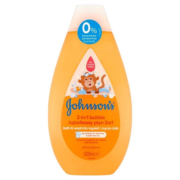 Johnson's 2 az 1-ben buborékos fürdető 500ml