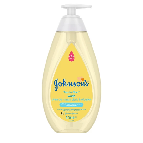 Johnson's Top-to-Toe fürdető 500ml