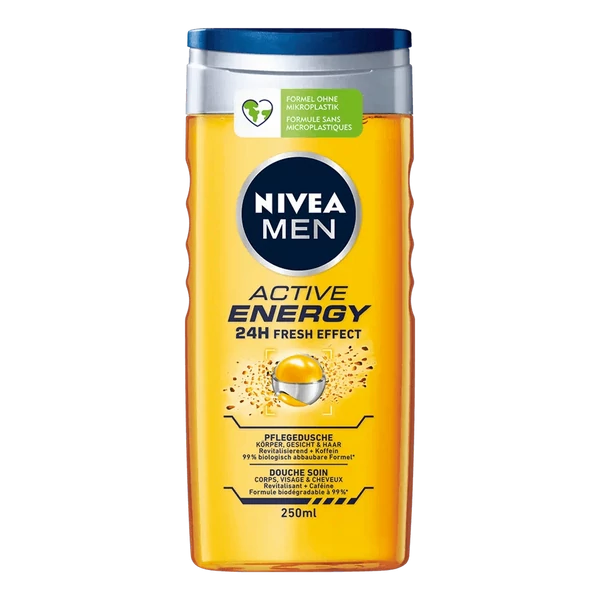Nivea tusfürdő 250ml active energy
