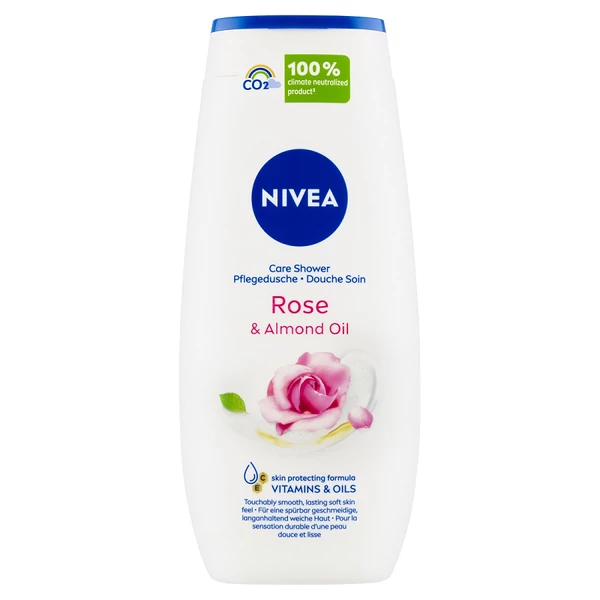 Nivea tusfürdő 250ml care & roses