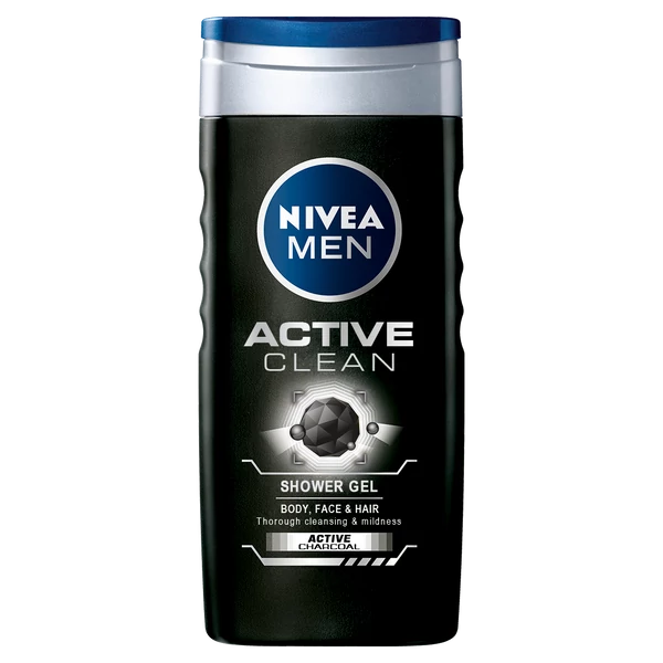 Nivea tusfürdő 250ml men active clean