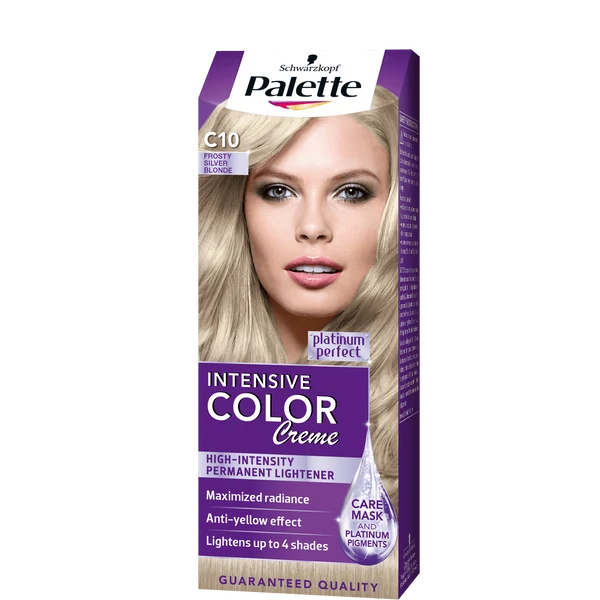 Schwarzkopf Palette ICC hajfesték c10 sarki ezüstszőke