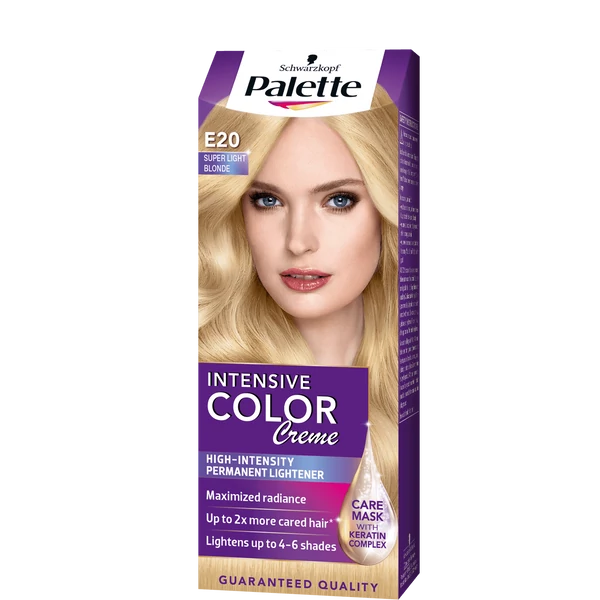 Schwarzkopf Palette ICC hajfesték e20 ultra világosszőke