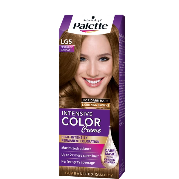 Schwarzkopf Palette ICC hajfesték lg5 szikrázó nugát