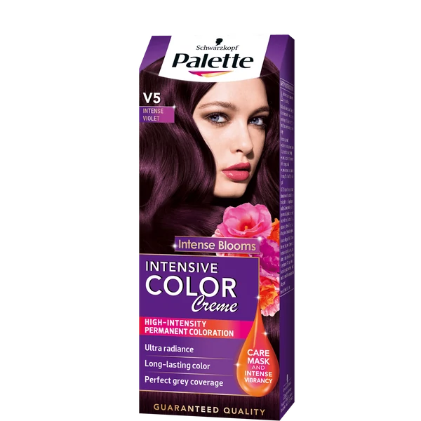 Schwarzkopf Palette ICC hajfesték v5 intenzív ibolya