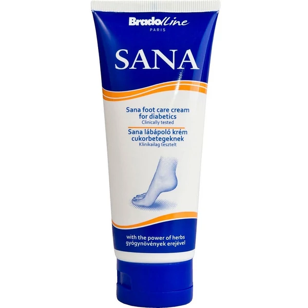 Bradoline Sana lábápoló krém cukorbetegeknek 100ml