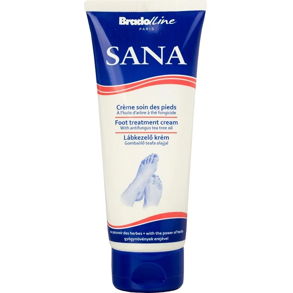 Bradoline Sana lábkezelő krém gombaölő teafa olajjal 100ml