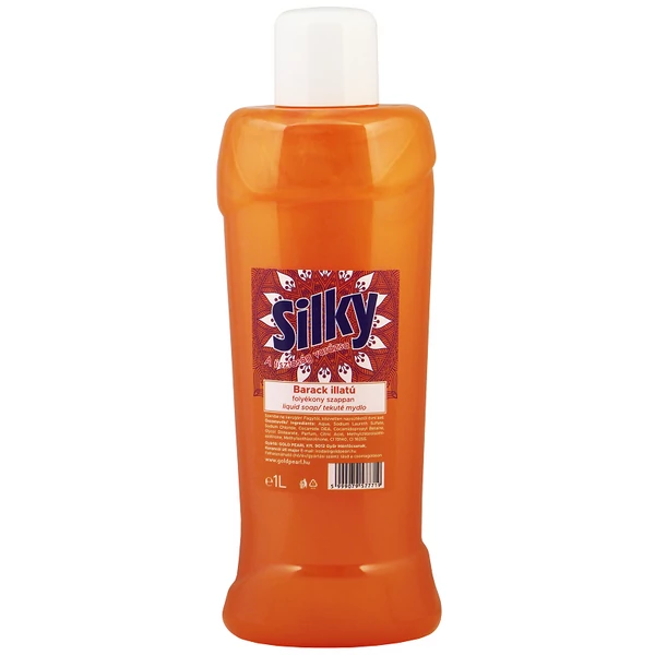 Silky folyékony szappan barack 1L