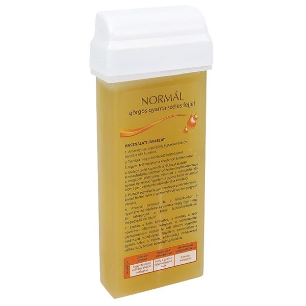 X-Epil szőrtelenítő gyanta patron normál széles sárga 100ml