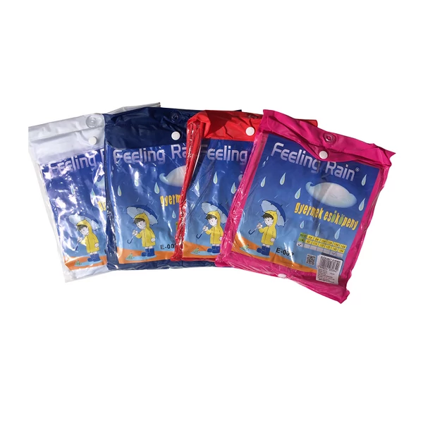 Gyerek esőkabát többféle színben