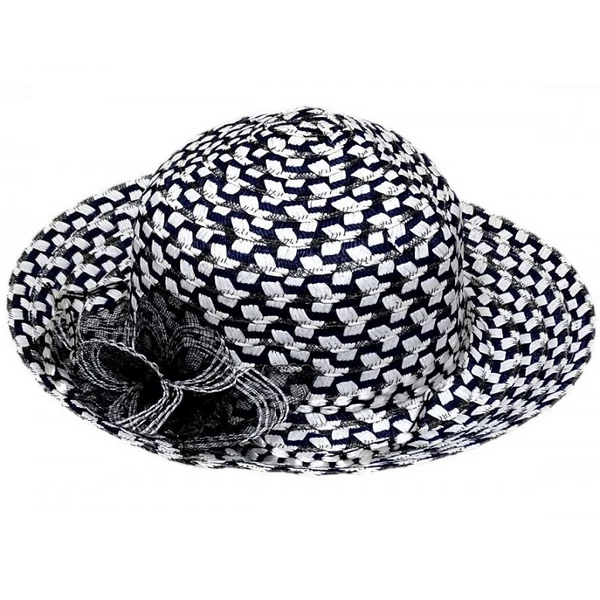 Fekete fehér női kalap 71616