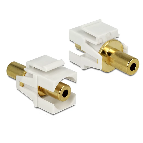 Delock keystone modul 3.5mm sztereo jack alj > 3.5 sztereo jack alj