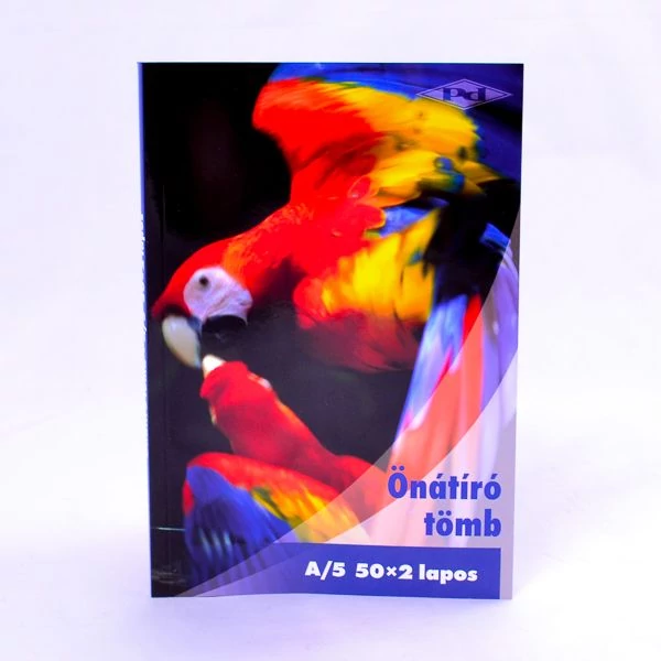 Francia kockás önátírótömb A/5 2/50