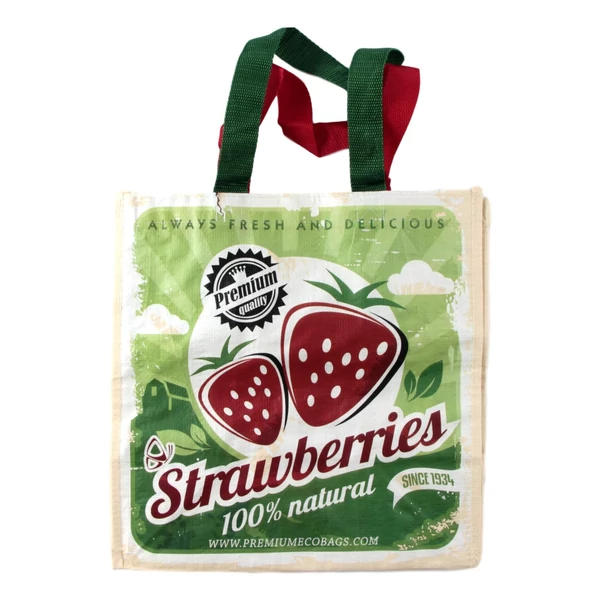 Ökotáska fruit garden/rókás bevásárló táska