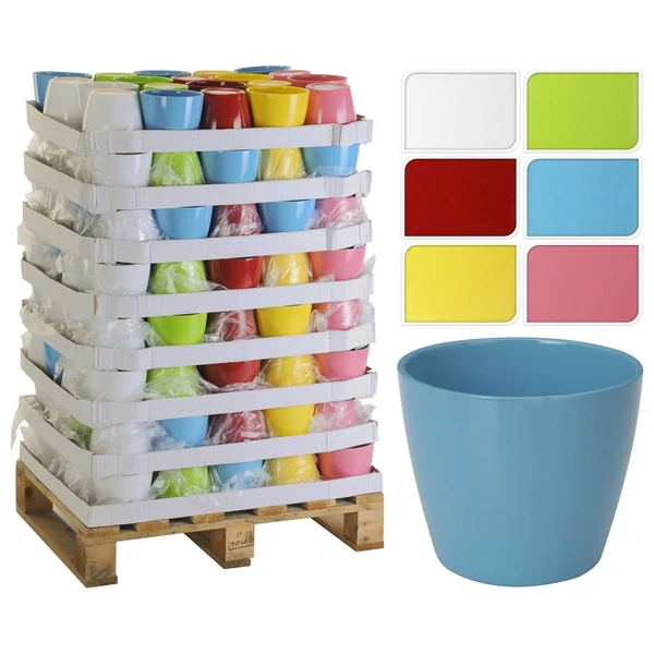 Kaspó 15cm többféle színben 035000230